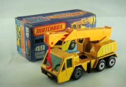 1-75 Series Superfast issues Matchbox Superfast No.49C Crane Truck