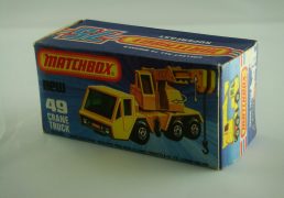 1-75 Series Superfast issues Matchbox Superfast No.49C Crane Truck