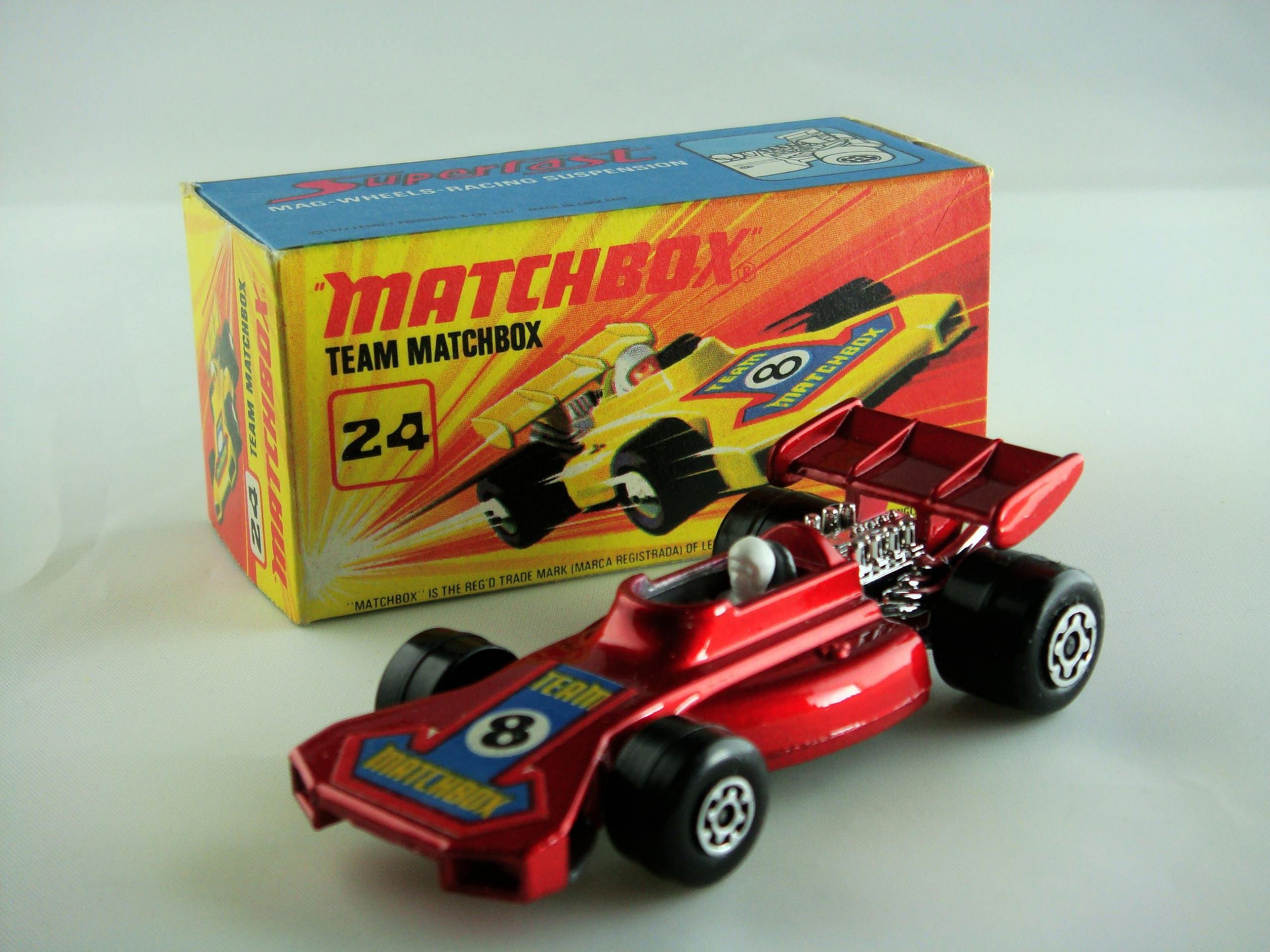 1-75 Series Superfast issues Matchbox Superfast No.24B Team Matchbox