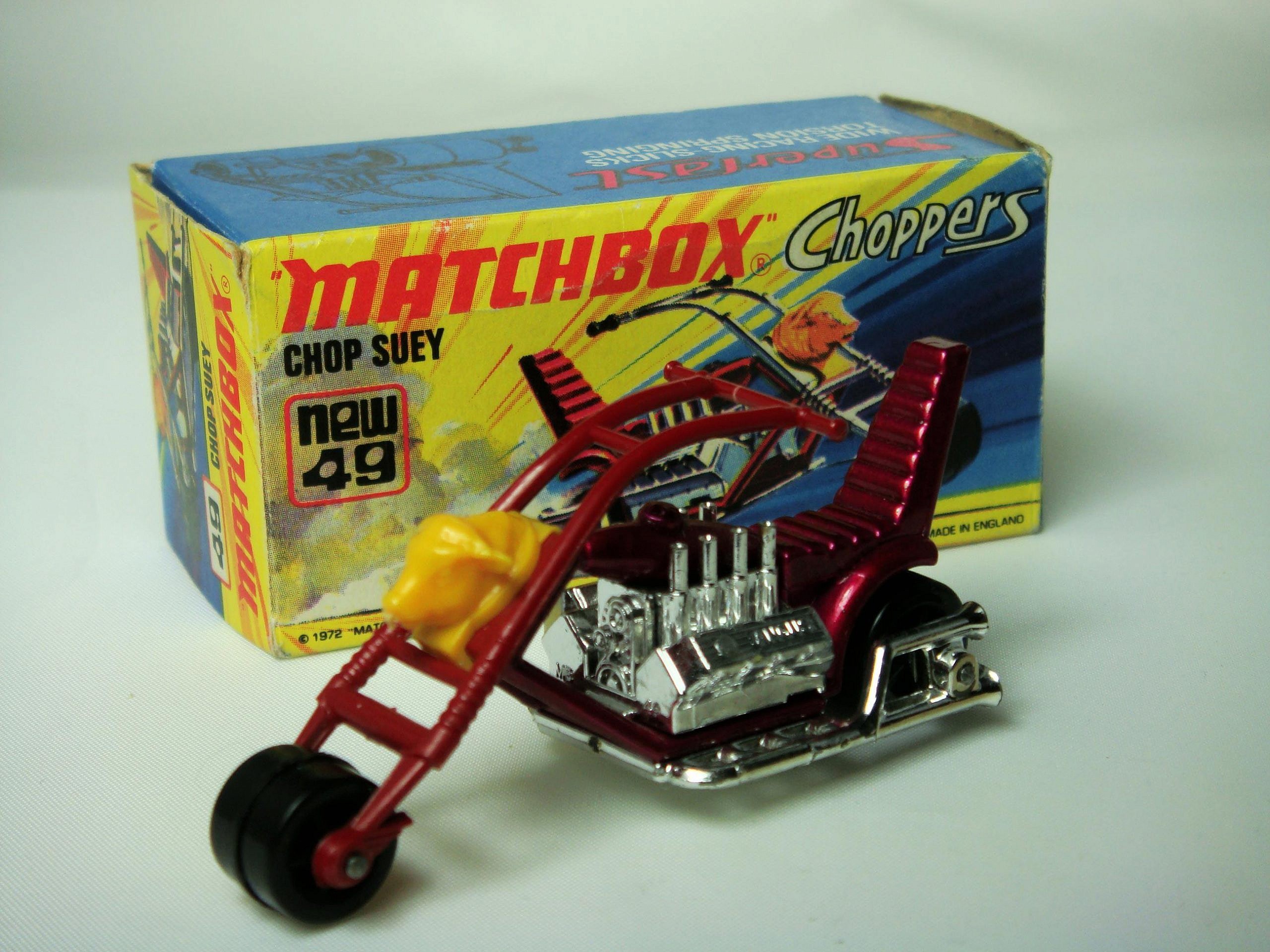 1-75 Series Superfast issues Matchbox Superfast No.49B Chop Suey