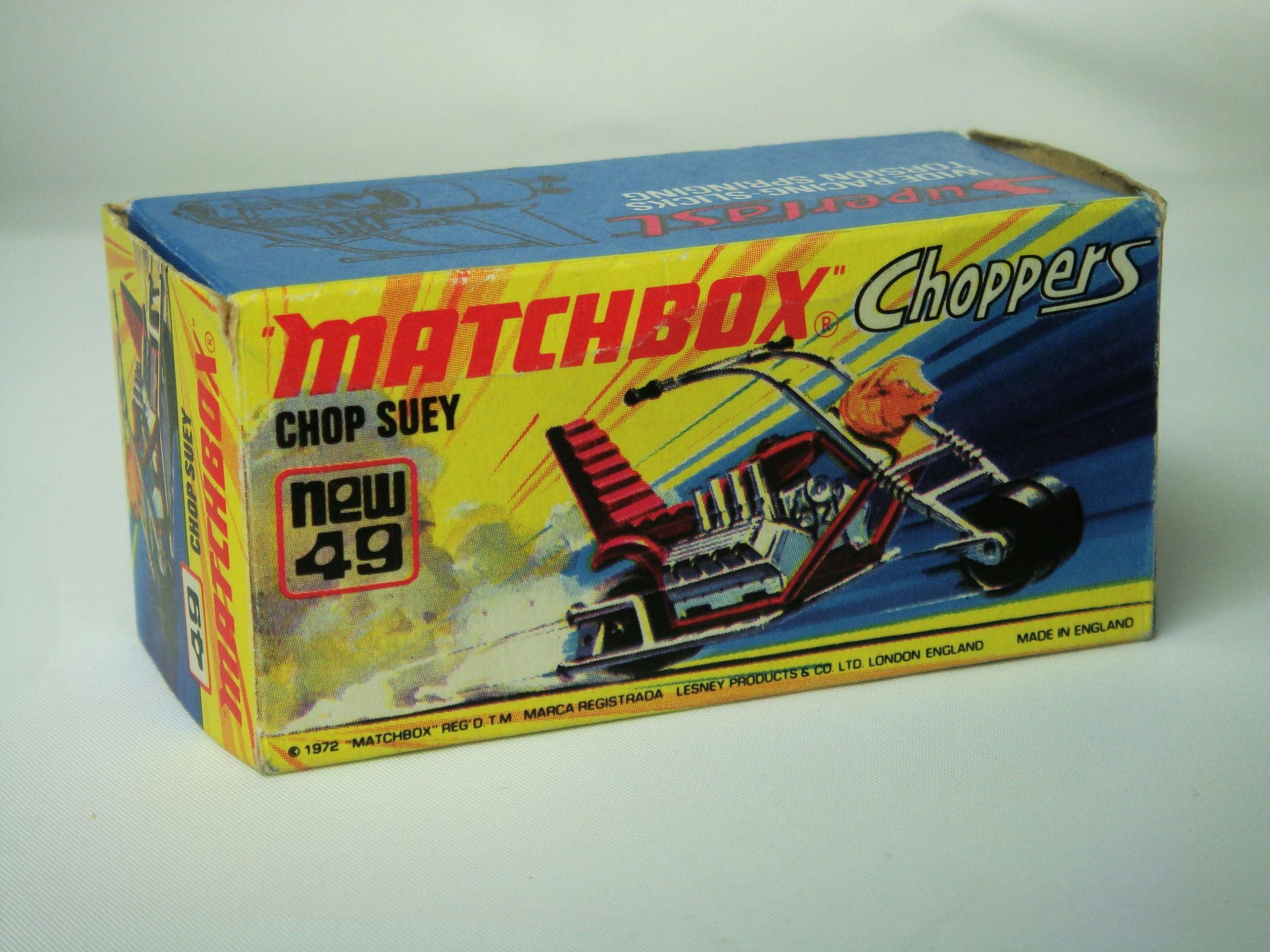 1-75 Series Superfast issues Matchbox Superfast No.49B Chop Suey