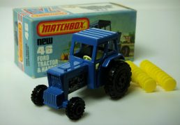 1-75 Series Superfast issues Matchbox Superfast No.46C Ford Tractor and Harrow