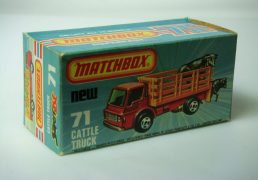 1-75 Series Superfast issues Matchbox Superfast No.71C Dodge Cattle Truck