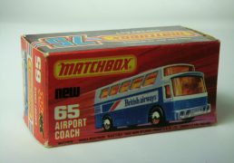 1-75 Series Superfast issues Matchbox Superfast No.65C Airport Coach – metallic