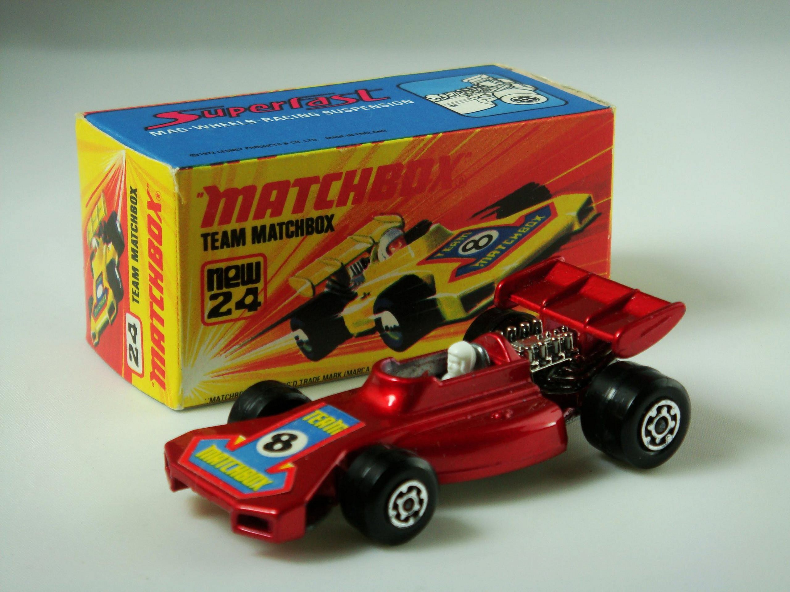 1-75 Series Superfast issues Matchbox Superfast No.24B Team Matchbox