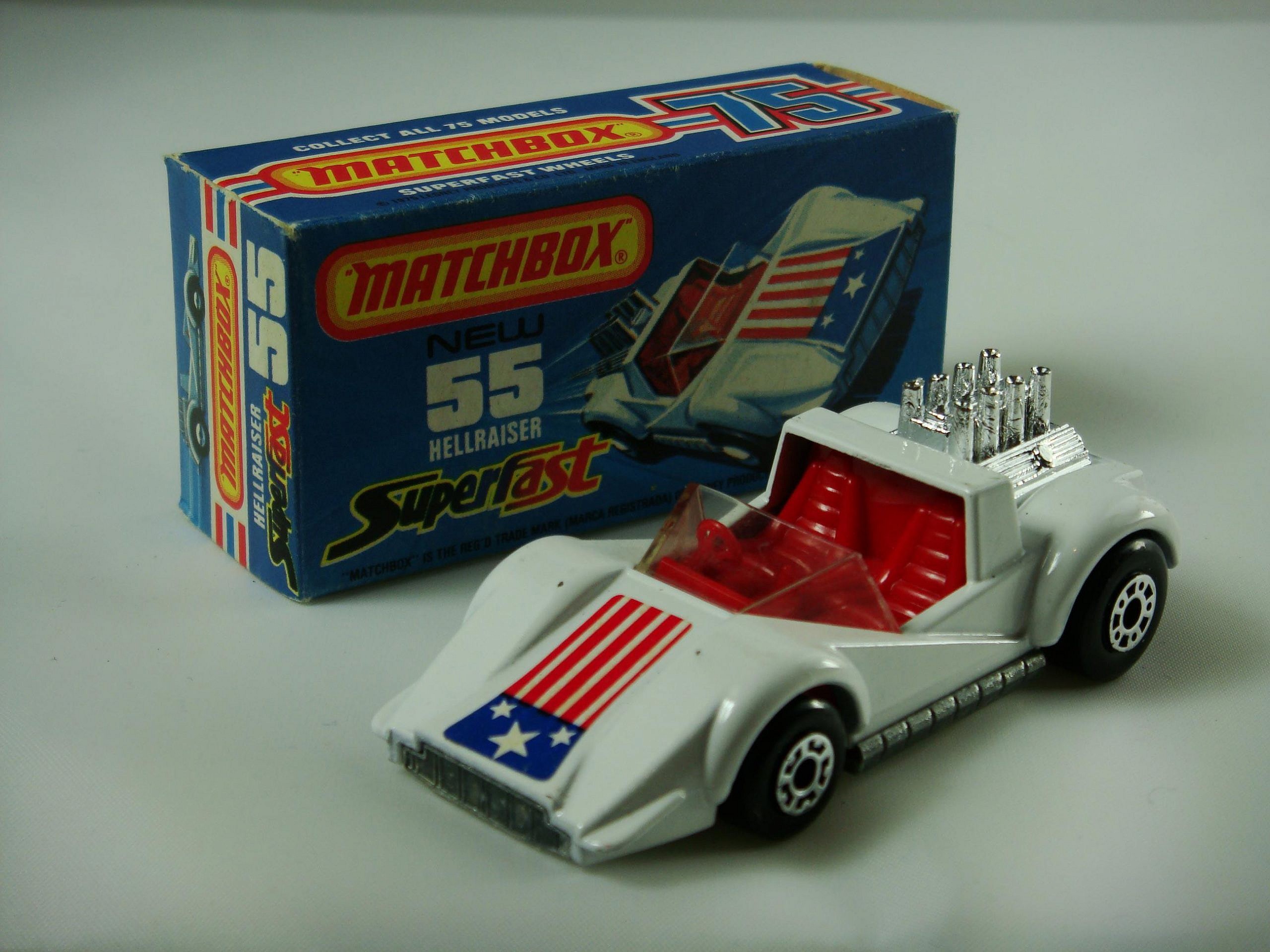 1-75 Series Superfast issues Matchbox Superfast No.55C Hellraiser