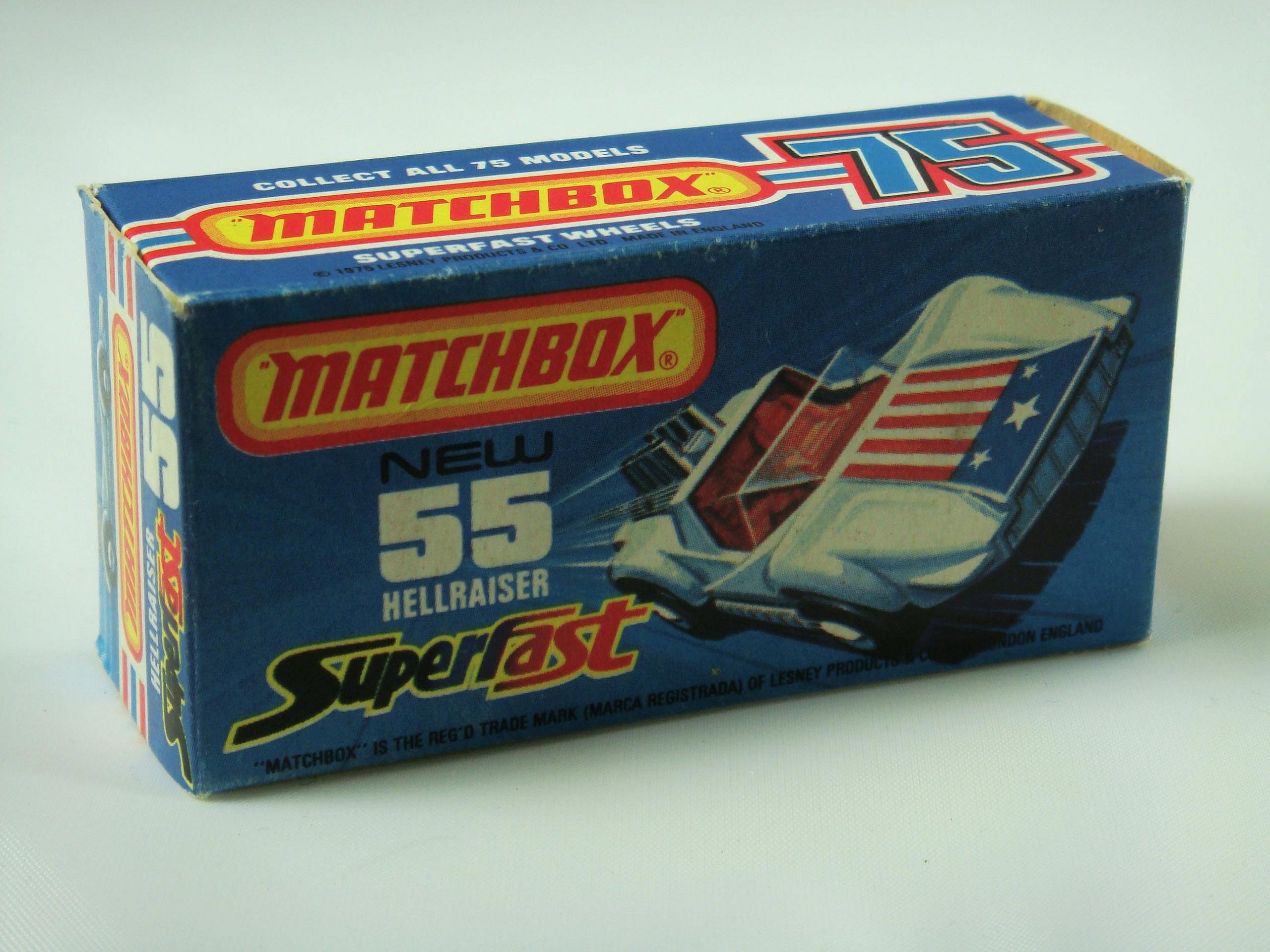 1-75 Series Superfast issues Matchbox Superfast No.55C Hellraiser