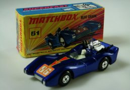 1-75 Series Superfast issues Matchbox Superfast No.61B Blue Shark