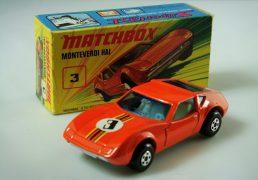 1-75 Series Superfast issues Matchbox Superfast No.3B Monteverdi Hai