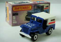 1-75 Series Superfast issues Matchbox Superfast No.5C US Mail Truck
