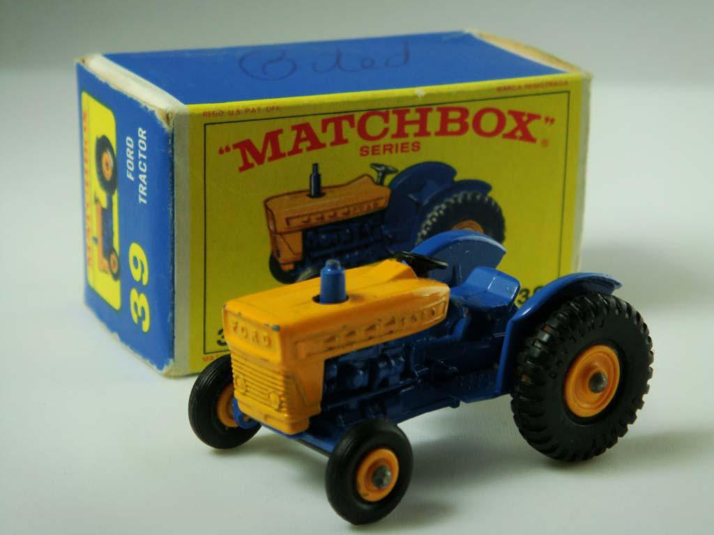 1-75 Series Regular Wheels Matchbox Regular Wheels No.39c Ford Tractor