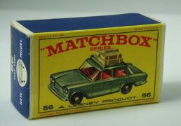 1-75 Series Regular Wheels Matchbox Regular Wheels No.56B Fiat 1500