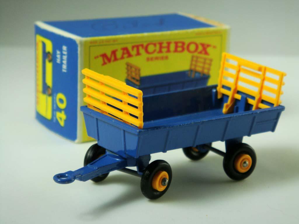 1-75 Series Regular Wheels Matchbox Regular Wheels No.40 Hay Trailer