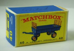 1-75 Series Regular Wheels Matchbox Regular Wheels No.40 Hay Trailer