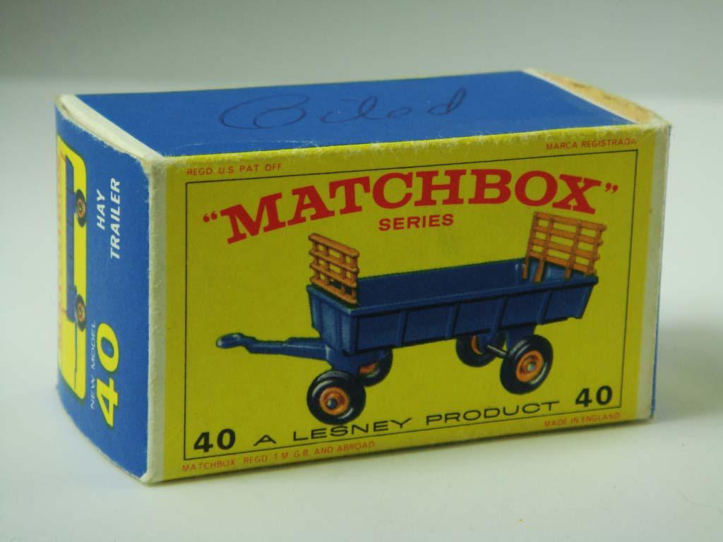 1-75 Series Regular Wheels Matchbox Regular Wheels No.40 Hay Trailer