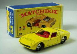 1-75 Series Regular Wheels Matchbox Regular Wheels No.33c Lamborghini Miura