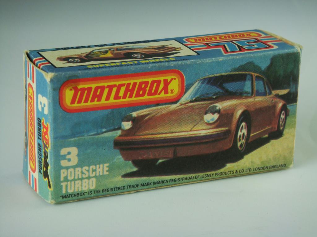 1-75 Series Superfast issues Matchbox Superfast No.3C Porsche Turbo