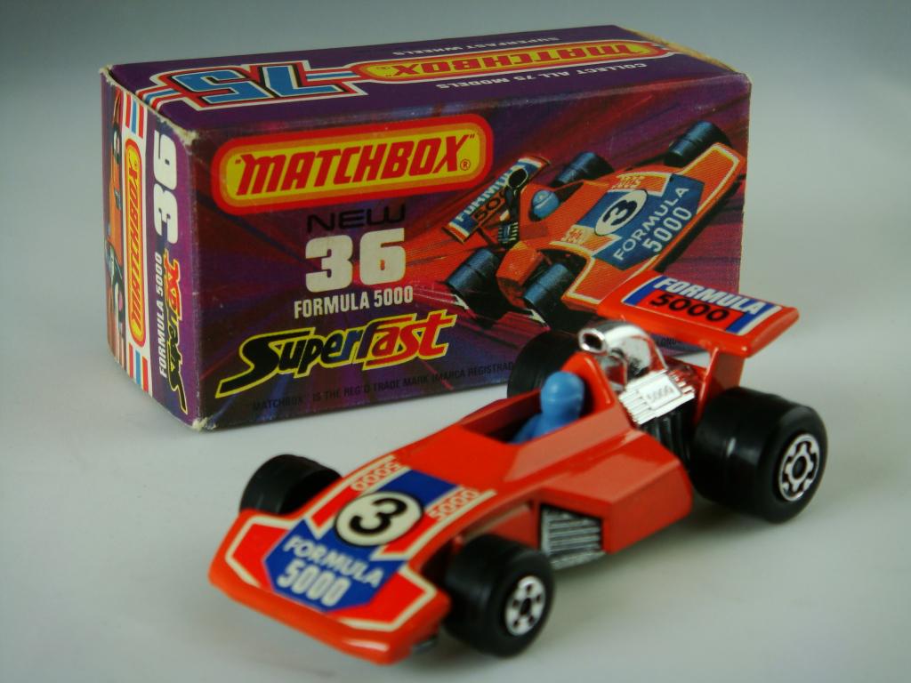 1-75 Series Superfast issues Matchbox Superfast No.36C Formula 5000