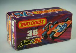 1-75 Series Superfast issues Matchbox Superfast No.36C Formula 5000