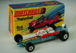 1-75 Series Superfast issues Matchbox Superfast No.64B Slingshot Dragster