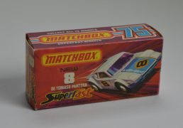 1-75 Series Superfast issues Matchbox Superfast No.8C De Tomaso Pantera
