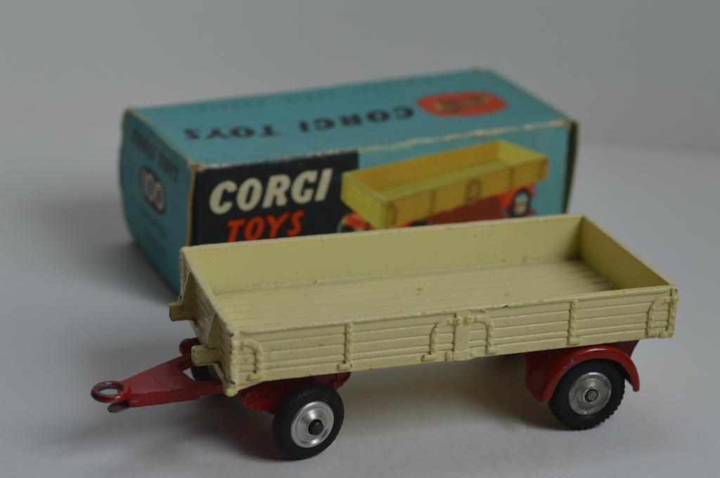 Agricultral Models Corgi 100 Dropside Trailer