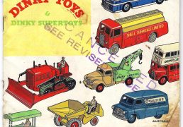 Catalogues Dinky 1955 Catalogue Australian Edition 7/655/30