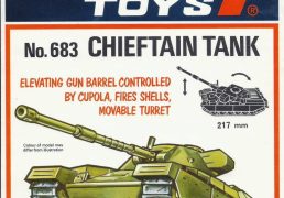 Catalogues Dinky 683 Chieftan A5 Shop Window Leaflet 100531