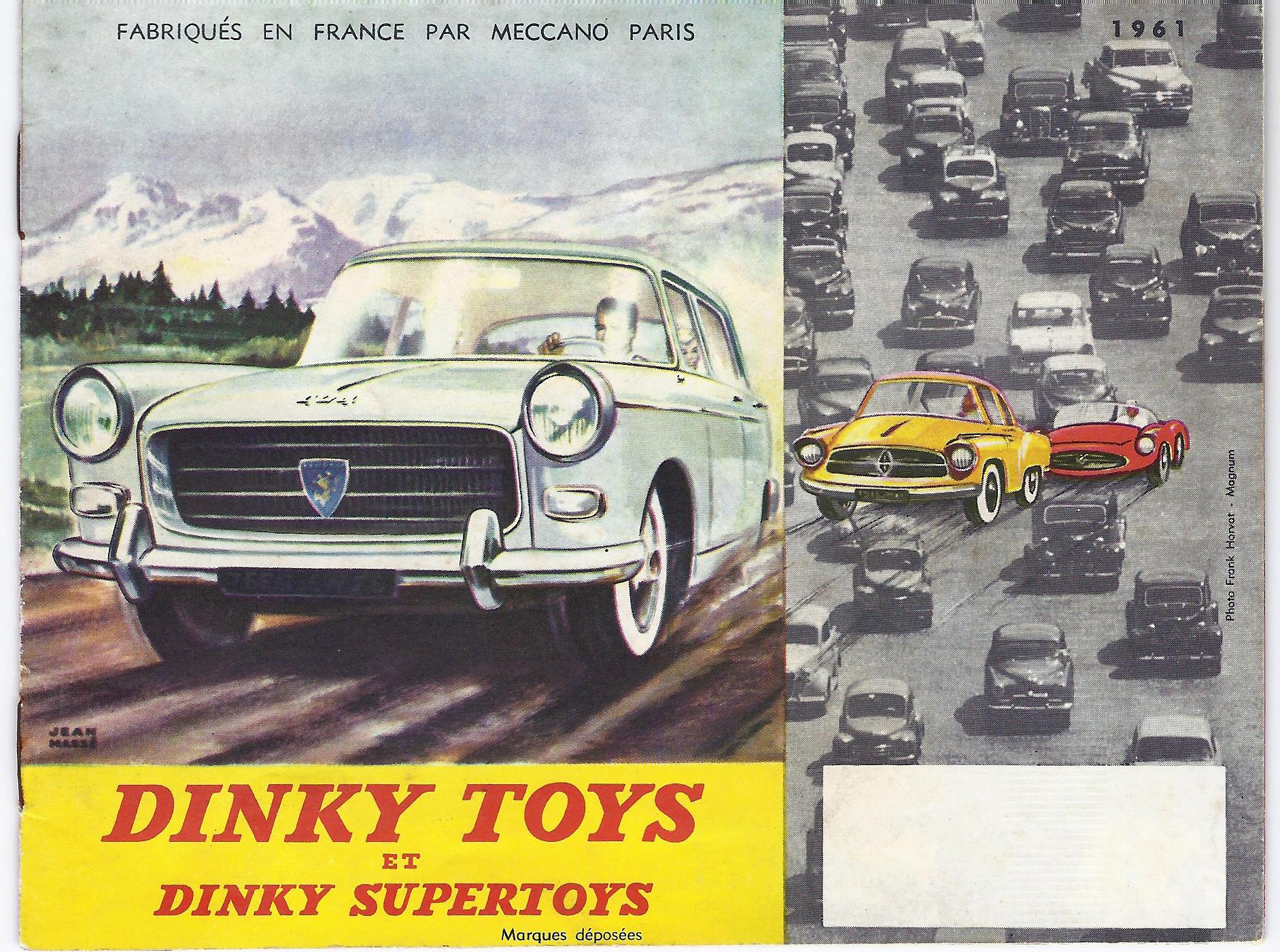Catalogues French Dinky 1961 Catalogue