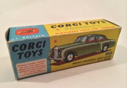 Cars Corgi 224 Bentley Continental Sports Saloon