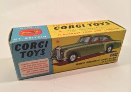 Cars Corgi 224 Bentley Continental Sports Saloon