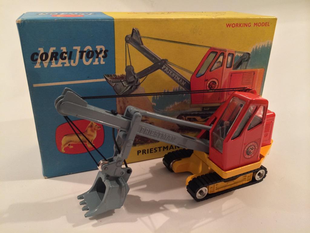 Commercial Vehicles Corgi 1128 Priestman Luffing Shovel