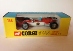 Cars Corgi No.158 Lotus Climax Formula 1 Racing Car
