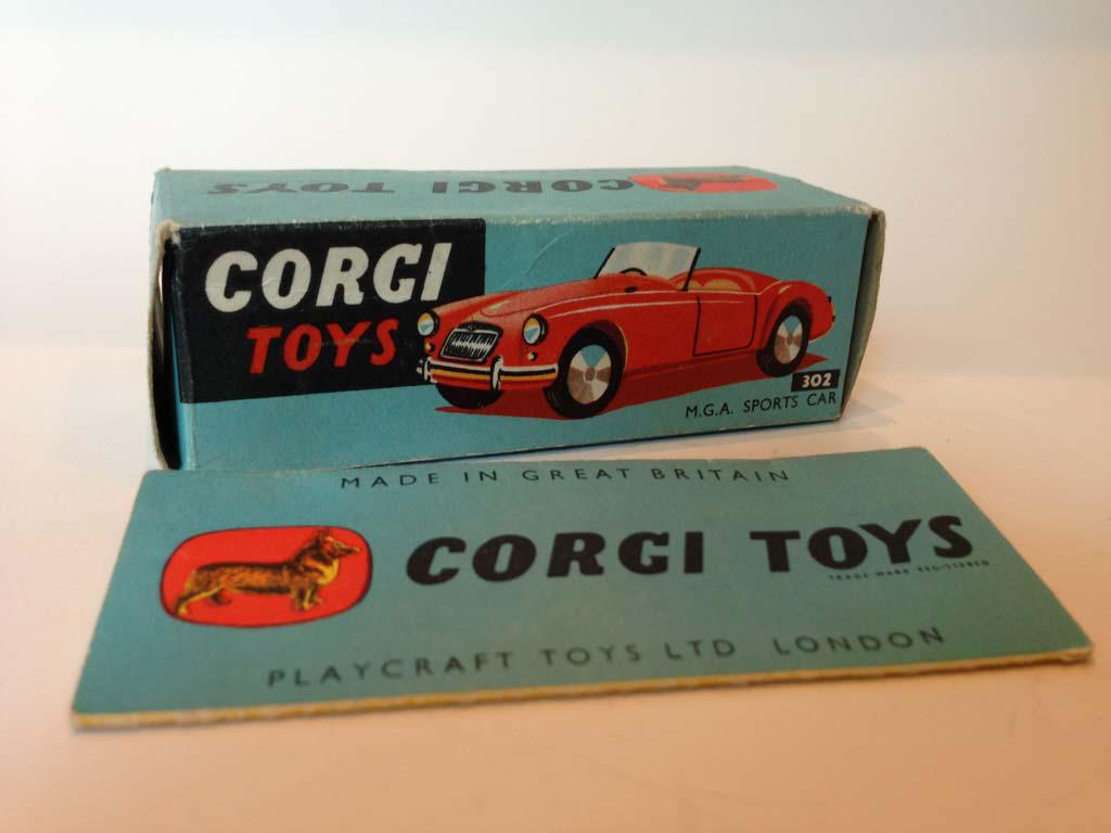 Cars Corgi 302 MGA