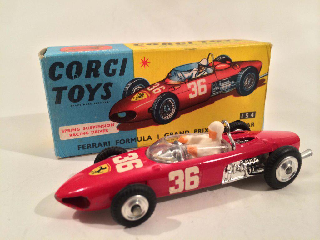 Archive Corgi 154 Ferrari Formula 1 ‘Sharknose’