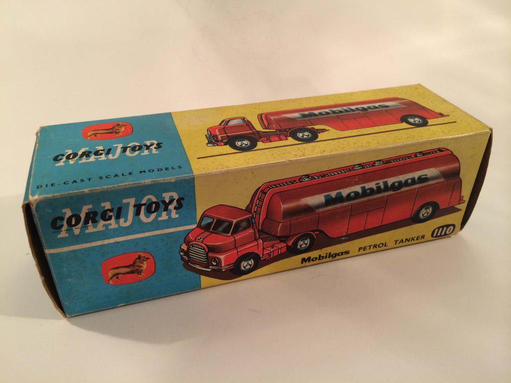 Commercial Vehicles Corgi 1110 Bedford ‘S’ Tanker ‘Mobilgas’