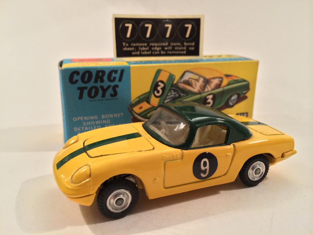 Cars Corgi No.319 Lotus Elan