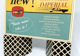 Corgi Corgi carded point of sale stand – Chrysler Imperial