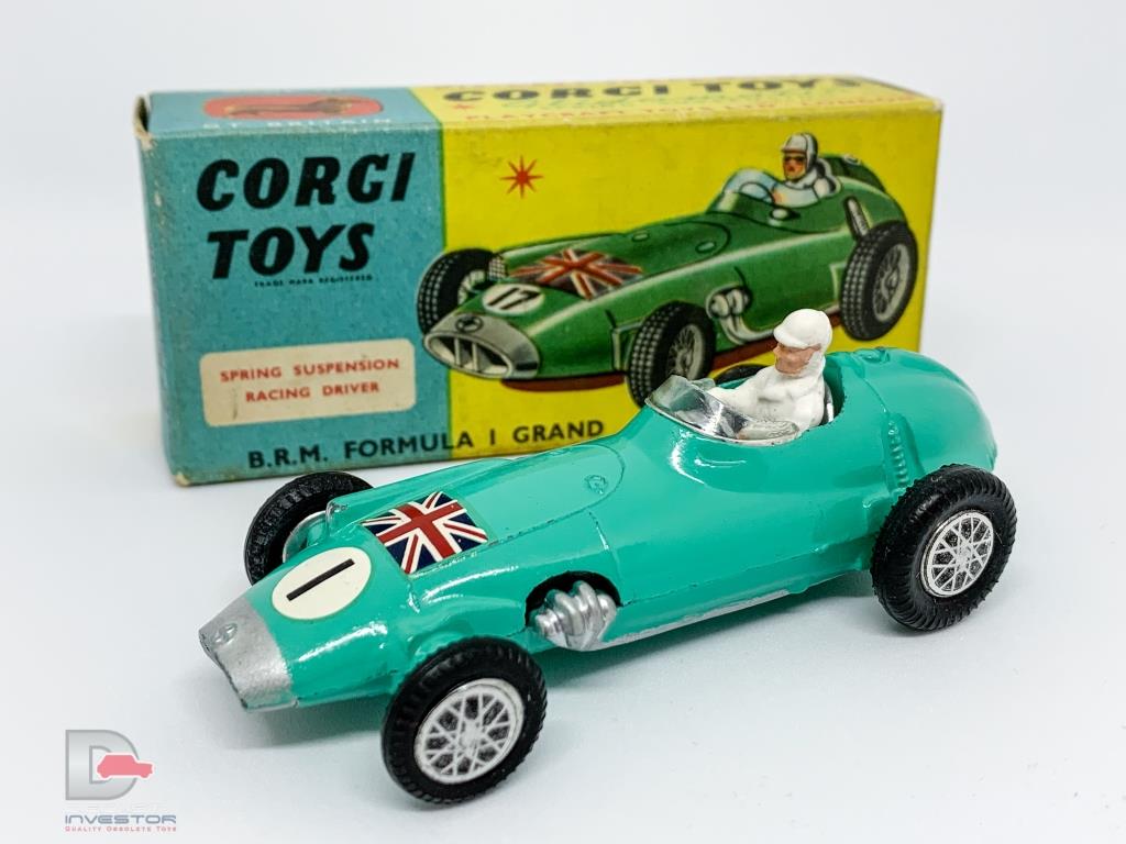 Cars Corgi No.152S BRM Formula 1 Grand Prix Racing Car