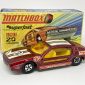 20a Lamborghini Marzal - metallic red body with low arches, racing number 2 hood label & Avon rear window labels, dark amber windows, ivory interior, bare metal base, 5-spoke narrow wheels. Excellent with minor paint loss to coach lines in excellent plus  