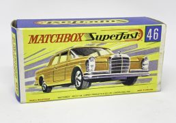 1-75 Series Superfast issues Matchbox Superfast 46a Mercedes 300 SE Coupe twin pack issue Staff car