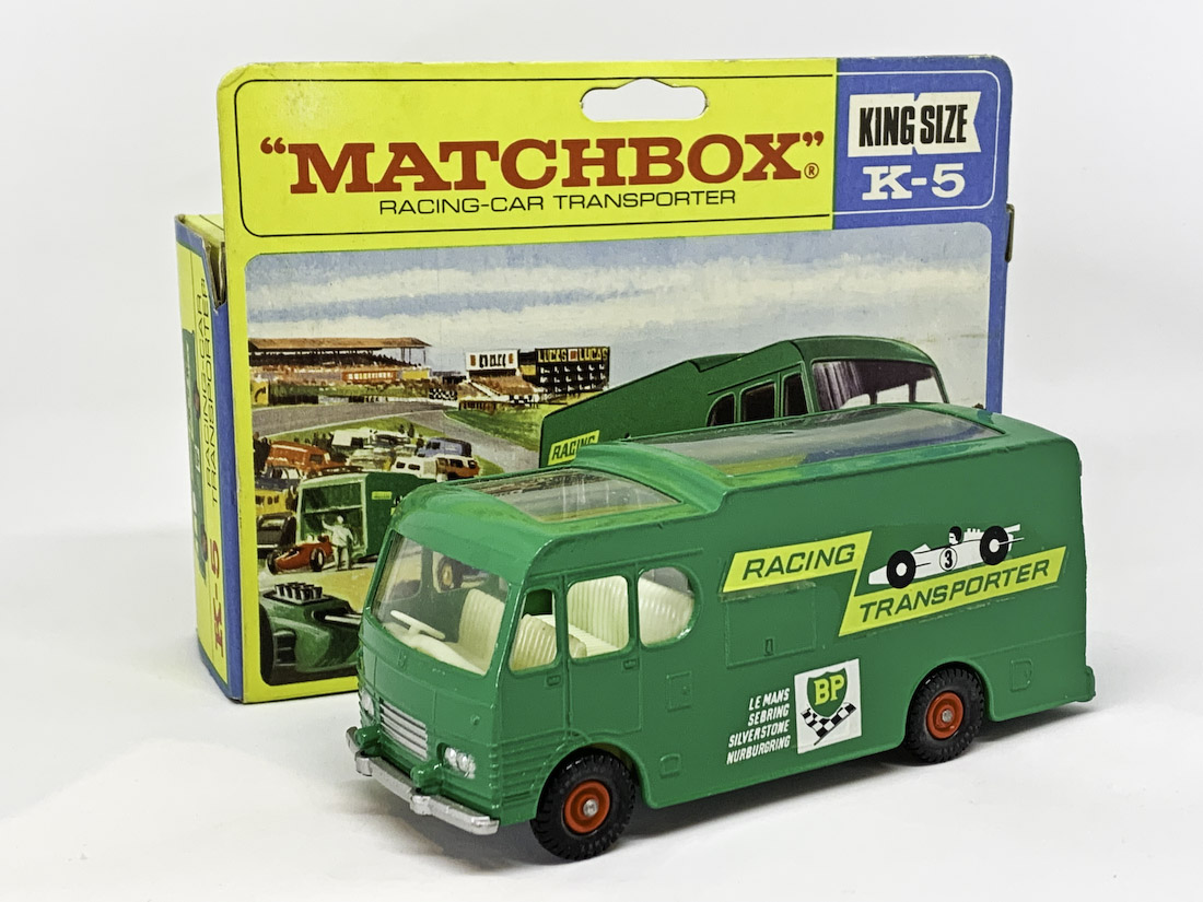 Cars Matchbox K5 Racing Car Transporter