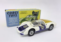 Cars Corgi 330 Porsche Carrera 6 – RARE EXPORT ISSUE