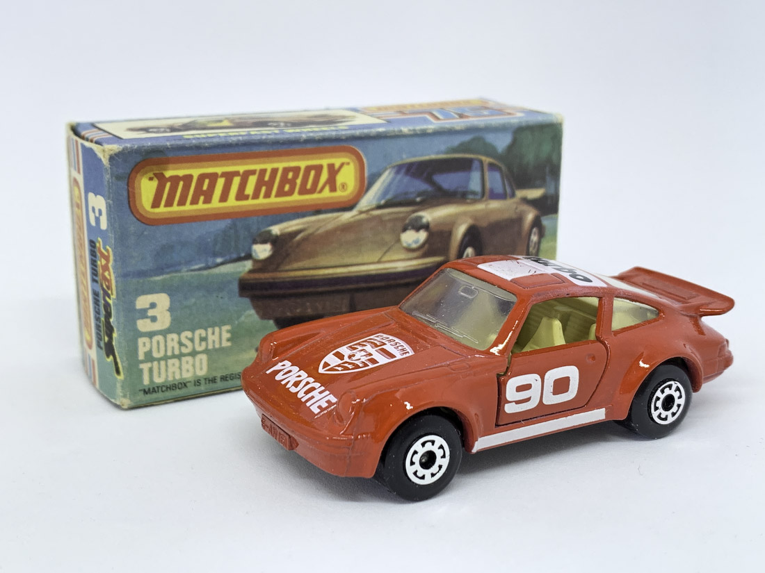1-75 Series Superfast issues Matchbox Superfast No.3 Porsche 911/930 Turbo
