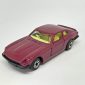 Matchbox Superfast No.67d Datsun 260Z (Superfast 67c) - metallic magenta body, clear windows, vivid yellow interior, matt black base, dot-dash wheels - Near mint condition, unboxed.